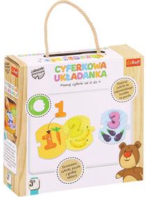 Edukacinė medinė dėlionė Trefl, 20 vnt.