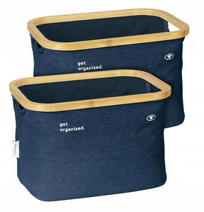 Korvide komplekt, esemete hoidmiseks Tom Tailor 14861790, 20 l, sinine v., 38 x 26 x 26 cm