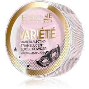 Birstošais pūderis Eveline Variete, caurspīdīga krās., 6 g