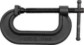 Скобки Yato YT-6422, 2980 кг, cталь, 10 см x 5.8 см