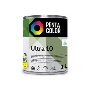 Värvi alus Pentacolor Ultra Ultra 10, emulsiooni-, poolmatt, 1 l