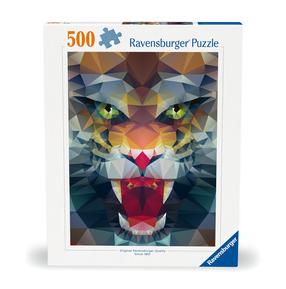 Dėlionė Ravensburger Graphic Lion, 49 cm x 36 cm, 500 vnt., įvairių spalvų