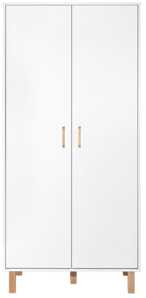 Vaikiška spinta LittleSky Laura, ruda sp./balta sp., 50 cm x 93 cm x 196 cm