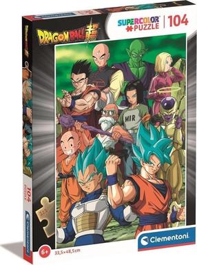 Dėlionė Clementoni Dragon Ball 25750, 48.5 cm x 33.5 cm, 104 vnt., įvairių spalvų