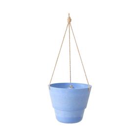 Pakabinamas gėlių vazonas Domoletti D-09C25, spw, Ø 25.4 cm, mėlyna sp.