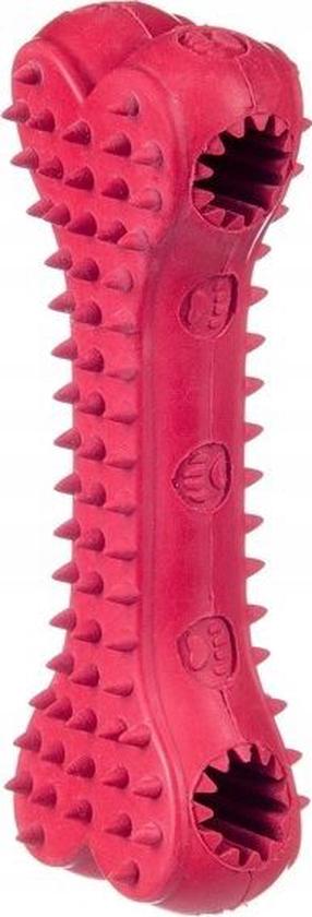 Mänguasi koerale, tassimiseks Barry King Bone BK-15210, 15 cm, punane v.