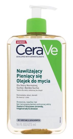 Sejas tīrīšanas līdzeklis Cerave Hydrating Foaming Oil, 473 ml
