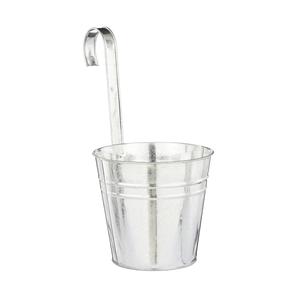 Balkona stādītājs Mica 1123638, metāls, Ø 16 cm, sudraba krās.