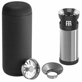 Termopuodelis Fellow Carter Infuser Set, 0.473 l, juoda sp./sidabro sp.