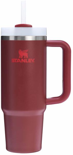 Termokrūze Stanley The Quencher H2.0 FlowState Tumbler, 0.89 l, tumši sarkana krās.