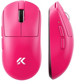 Belaidė žaidimų pelė Mchose A7 V2 Ultra, 2.4 ghz / bluetooth / usb, rožinė