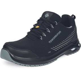 Darba zābaki vīriešu TWF X-508 S1P ESD SRC, bez stulma, bez siltinājuma, melna krās., 37 izmērs