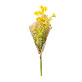 Dirbtinė puokštė Domoletti, geltona sp., 75 cm