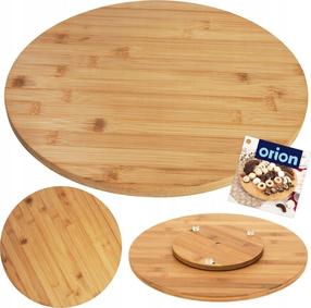 Сервировочная доска Orion 122991, 35 см x 2.5 см, 35 см, Ø 35 см, Коричневый цв.