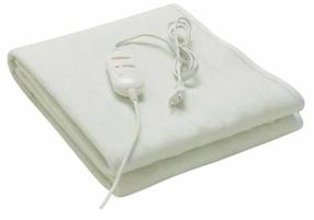 Apsildāmās sega Rosberg 55R58510AS, balta krās., 150 cm x 80 cm