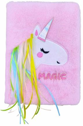 Užrašų knygelė Lean Toys Unicorn, linijomis, A5, rožinė sp.
