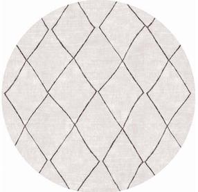 Kilimas Conceptum Hypnose Soul Chenille AL 184 473RTP2238, juoda/šviesiai ruda, 150 cm x 150 cm (pažeista pakuotė)