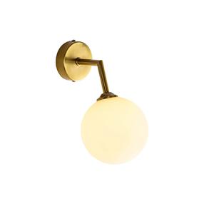 Šviestuvas sieninis Light Prestige Dorado LP-002/1W, G9, 1 x 40 W, balta sp. / aukso sp.