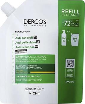 Šampūns Dercos Anti-Dandruff, 390 ml