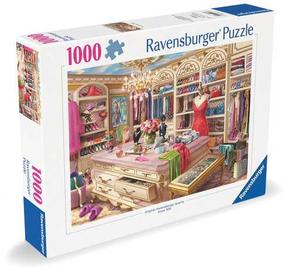 Puzle Ravensburger Wardrobe, 70 cm x 50 cm, 1000 gab.