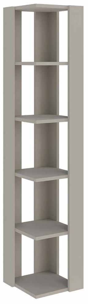 Kampinė lentyna Kalune Design Nati Corner, smėlio ruda sp., 160.8 cm x 31.8 cm x 31.8 cm