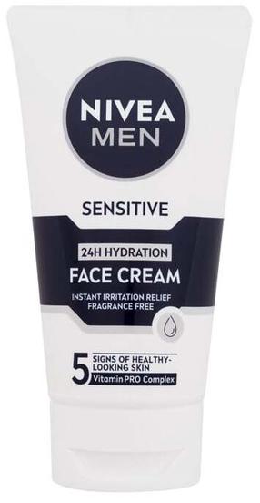 Крем для лица Nivea Men Sensitive 24 H Hydration, 75 мл
