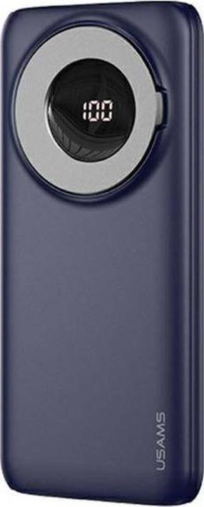 Lādētājs-akumulators (Power bank) Usams PB62, 10000 mAh, zila krās.