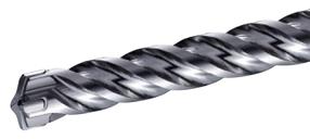 SDS+ grąžtas gelžbetoniui Makita B-20339, mūrui, sraigtinis, sds max, 52 mm x 57 cm