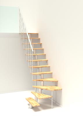 Laiptai Minka Comfort Top Turn, 107.1 cm x 312 cm
