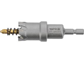 Karūna su karbidiniais dantimis, metalinėms karūnoms Yato YT-44055, 2.4 cm