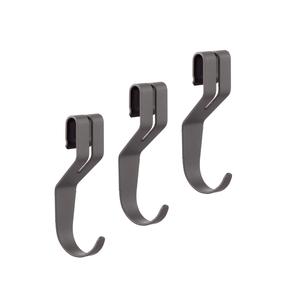 Konks Elfa 6000141, 8.1 cm x 2.3 cm, hall v., 3 tk