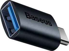 Adapteris Baseus USB-C - USB ZJJQ000003 USB-C male, USB female, melna krās.