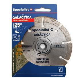 Deimantinis diskas Specialist+ Galactica, 125 mm x 22.2 mm x 10 mm
