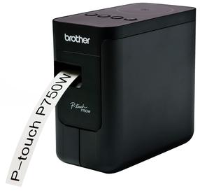 Etikečių spausdintuvas Brother PT-P750W, 810 g, juoda sp.