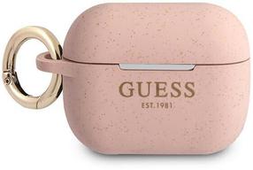 Kõrvaklappide ümbris Guess Silicone Collection for Airpods Pro, roosa v.