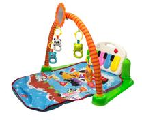 Aktyvumo kilimėlis Piano Play Gym, 70 cm x 48 cm, įvairių spalvų