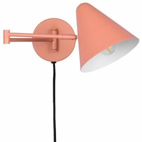 Lampa sienas Trio Cosima 263970140, E14, 1 x 10 W, rozā krās. / rozā krās.