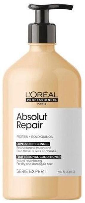 Matu kondicionieris L’Oréal Professionnel Paris Absolut Repair Gold Quinoa + Protein, 750 ml