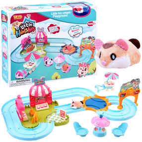 Interaktīva rotaļlieta Little Hamsters, daudzkrāsaina