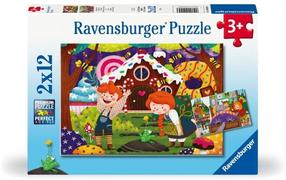 Пазл 2in1 Ravensburger Fairy Tales, 18 см x 26 см, 24 шт., многоцветный