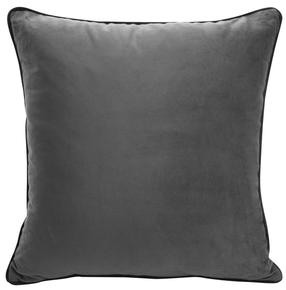 Dekoratyvinės pagalvėlės užvalkalas JIM-05, juoda sp./grafito sp., 40 cm x 40 cm