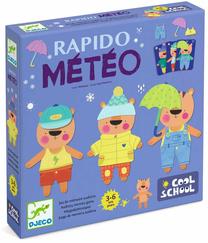 Stalo žaidimai Djeco Rapido Meteo, įvairių spalvų