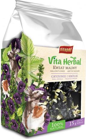 Väikeloomade toit Vitapol Vita Herbal, küülikutele/närilistele, 0.015 kg