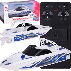 Rc лодка Seawing Racing, синий цв./белый цв.
