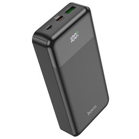 Lādētājs-akumulators (Power bank) Hoco J102A, 20000 mAh, melna krās.