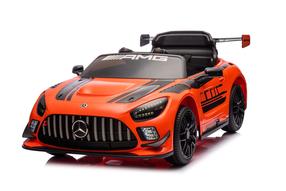 Laste elektriauto Mercedes AMG GT3, must v./oranž v.