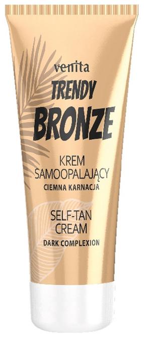 Savaiminio įdegio kremas Venita Trendy Bronze Dark Skin, 75 ml