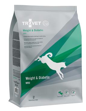 Sausas šunų maistas Trovet Weight & Diabetic WRD, kukurūzai, 3 kg