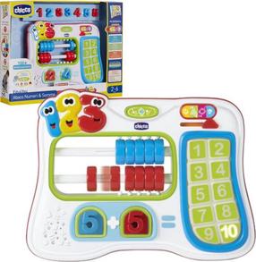 Loendamise mäng Chicco Edu4You, 14 cm, EN, DE, PL, mitmevärviline