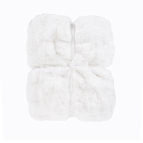 Pledas Domoletti Luxury PomPom, balta sp., 150 cm x 200 cm